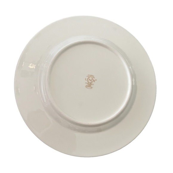 Lenox Snow Holly Gold Accent Salad Plates (Set of 2)🎄 - Picture 3 of 4